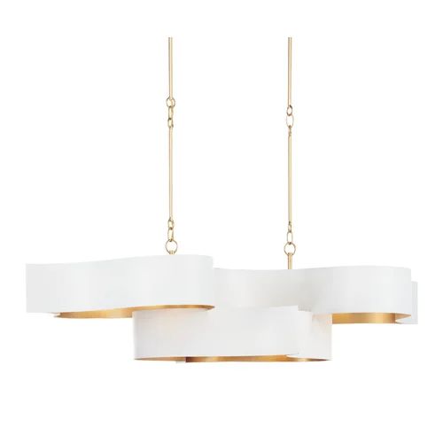 Classical Lotus 6-Light  Chandelier