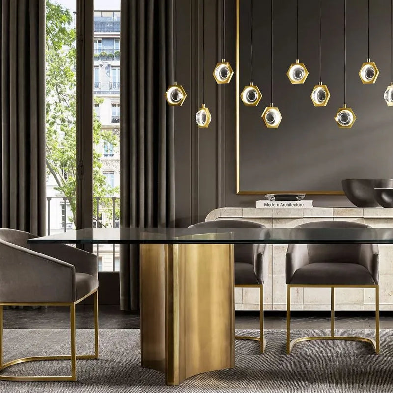 Eclatact Linear Chandelier 54", 72"