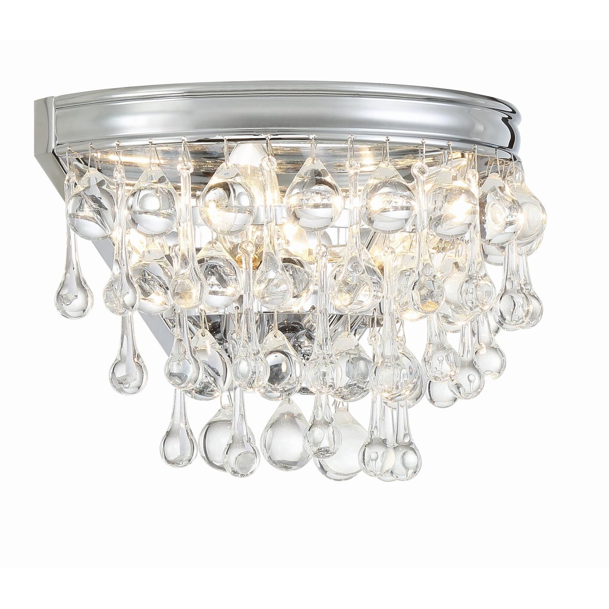 Calypso 10 Inch Wall Sconce Crystorama Lighting Fixture
