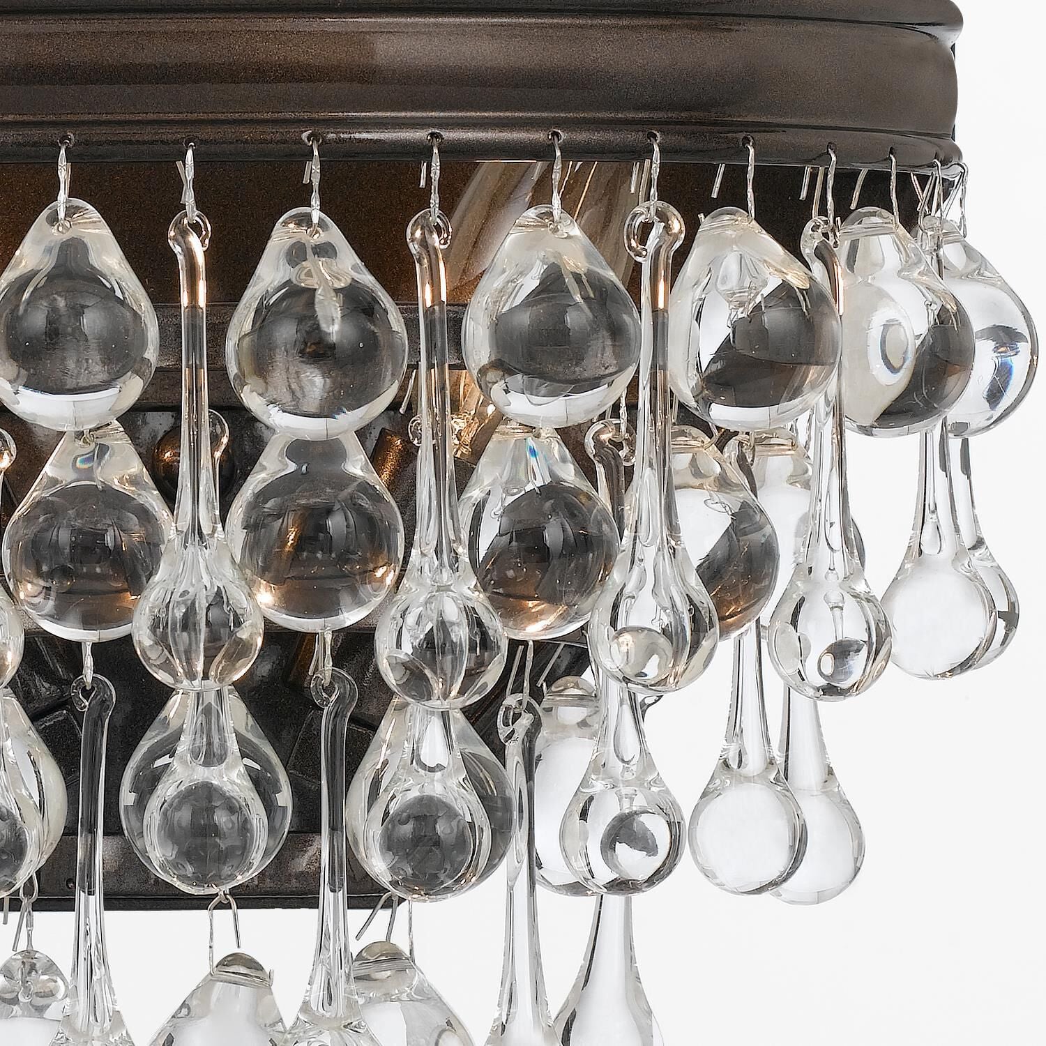 Calypso 10 Inch Wall Sconce Crystorama Lighting Fixture