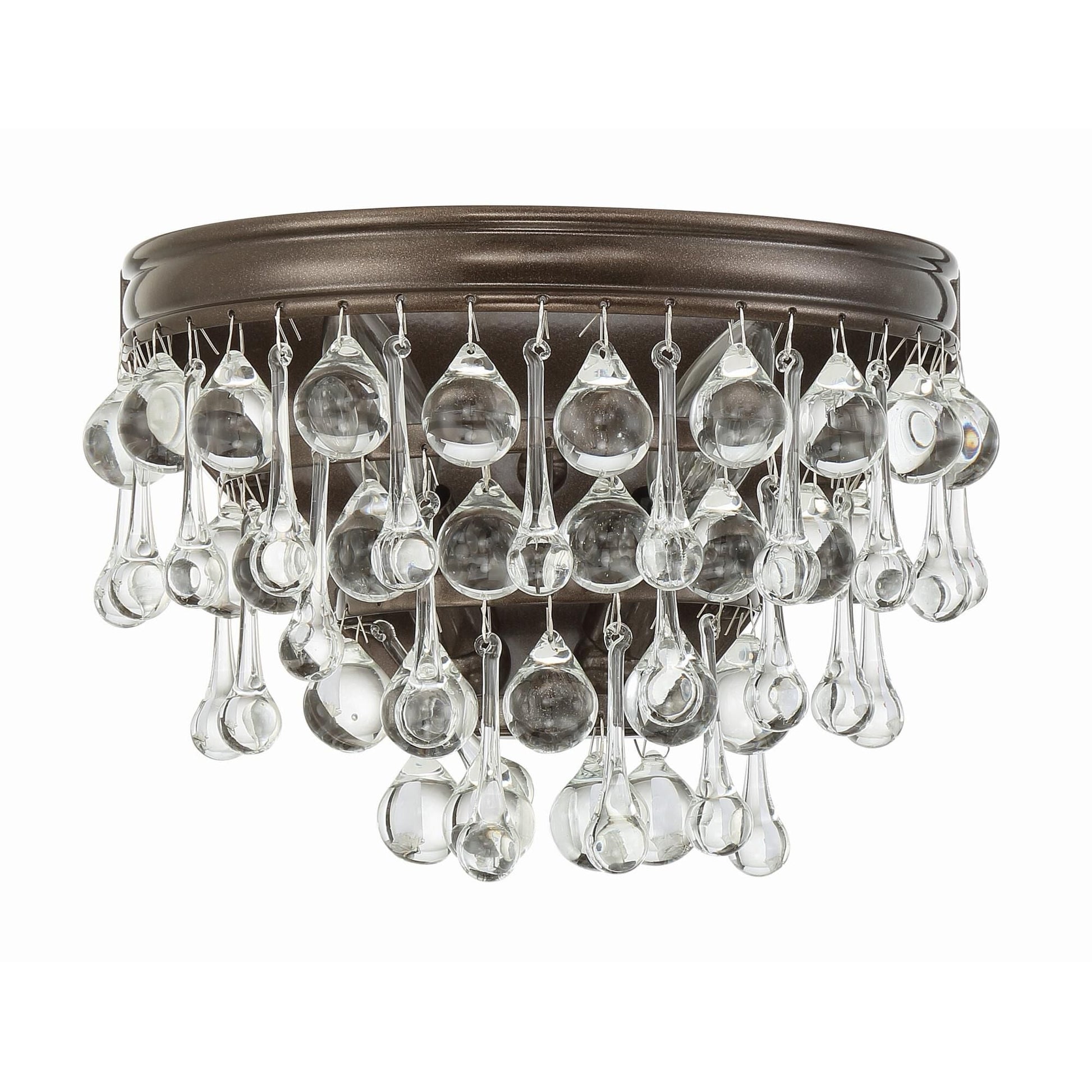 Calypso 10 Inch Wall Sconce Crystorama Lighting Fixture