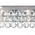 Crystorama Calypso 23 Inch 6-Light Vibrant Gold Bath Vanity Light