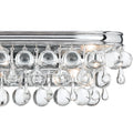 Crystorama Calypso 23 Inch 6-Light Vibrant Gold Bath Vanity Light