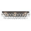 Crystorama Calypso 23 Inch 6-Light Vibrant Gold Bath Vanity Light