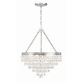 Crystorama Calypso Small Victorian Chandelier - 6 Light, Vintage Gold