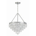 Crystorama Calypso Small Victorian Chandelier - 6 Light, Vintage Gold