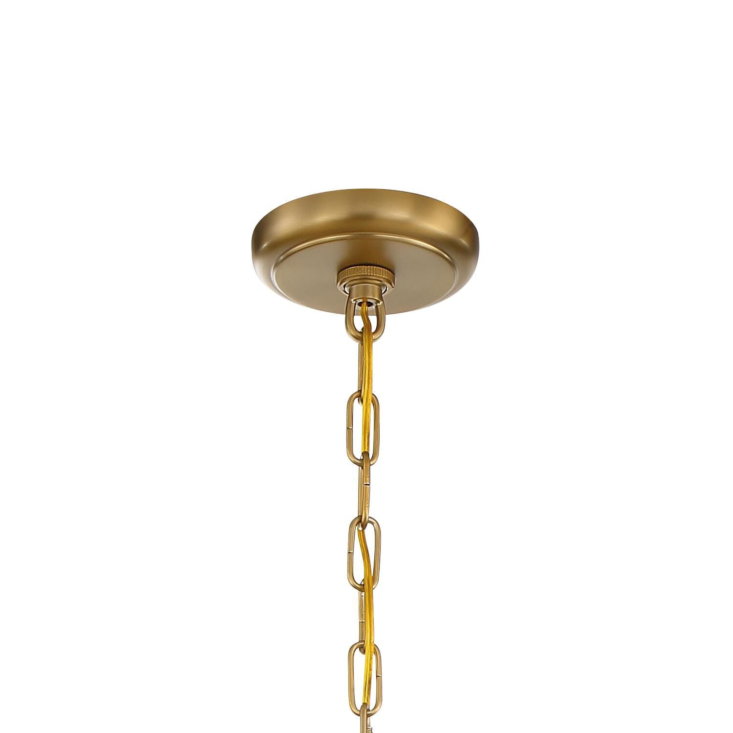 Crystorama Calypso Small Victorian Chandelier - 6 Light, Vintage Gold
