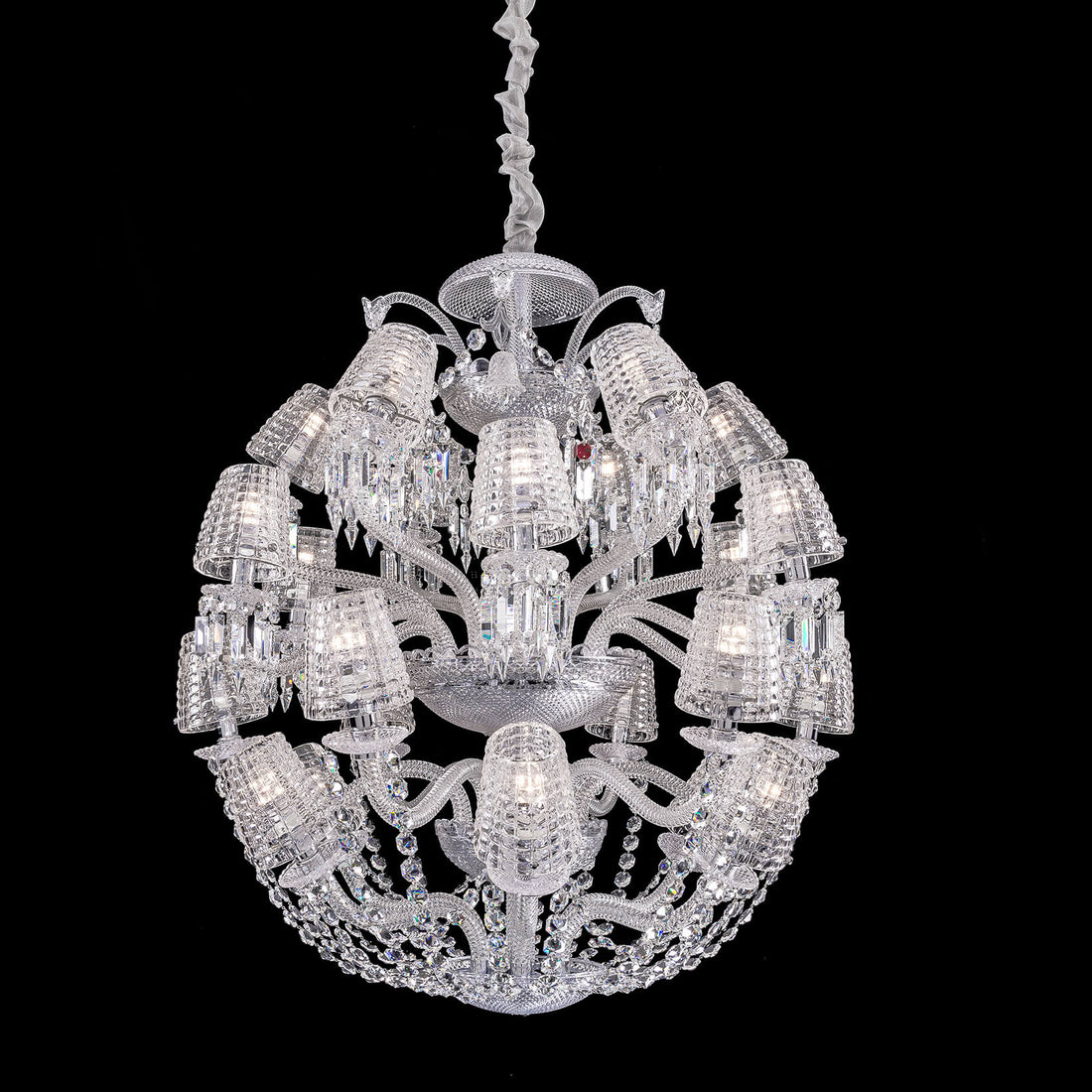 Baccarat Le Roi Soleil Crystal Chandelier