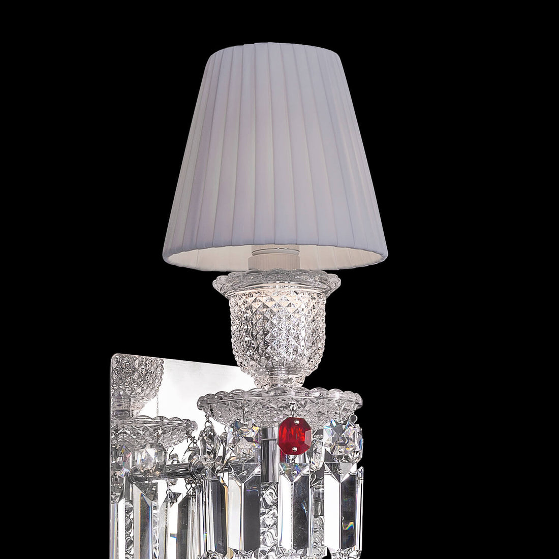 Baccarat style Zenith Crystal Wall Sconce