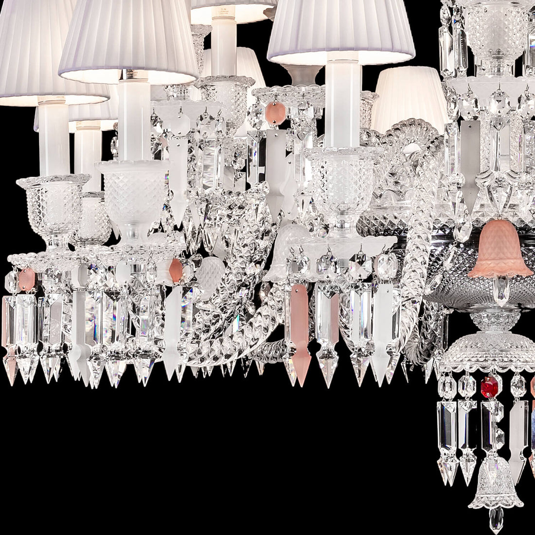 Baccarat Short Neck Zenith Crystal Chandelier