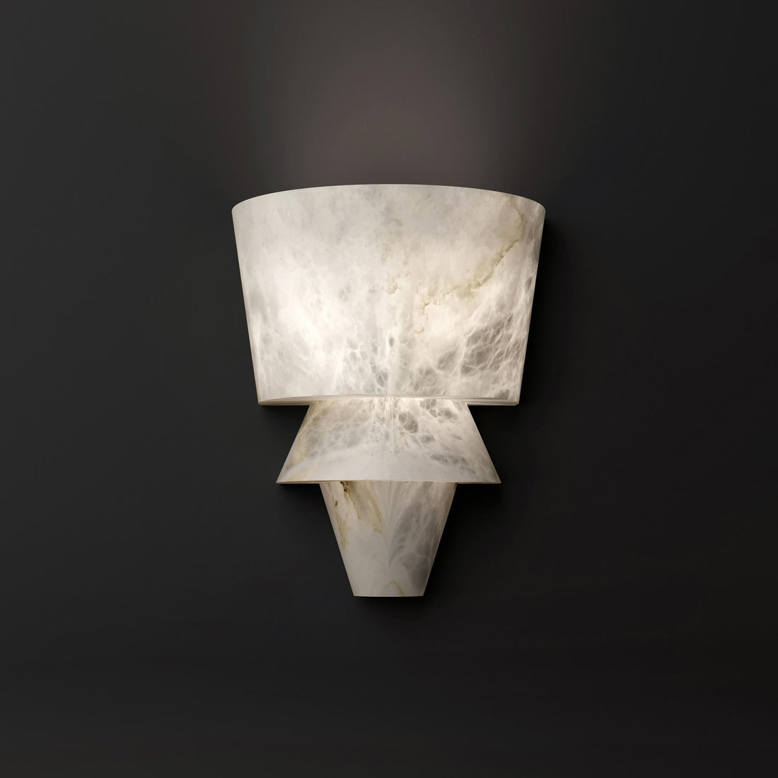 Koltin FLO A Alabaster Wall Sconce, Wall Lamp For Bedroom, Living Room Wall Light Fixtures J-CHANDELIER