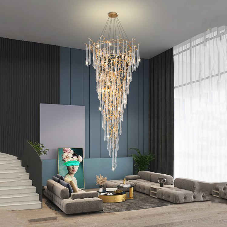 Fanci Flavian Branch Crystal Chandelier