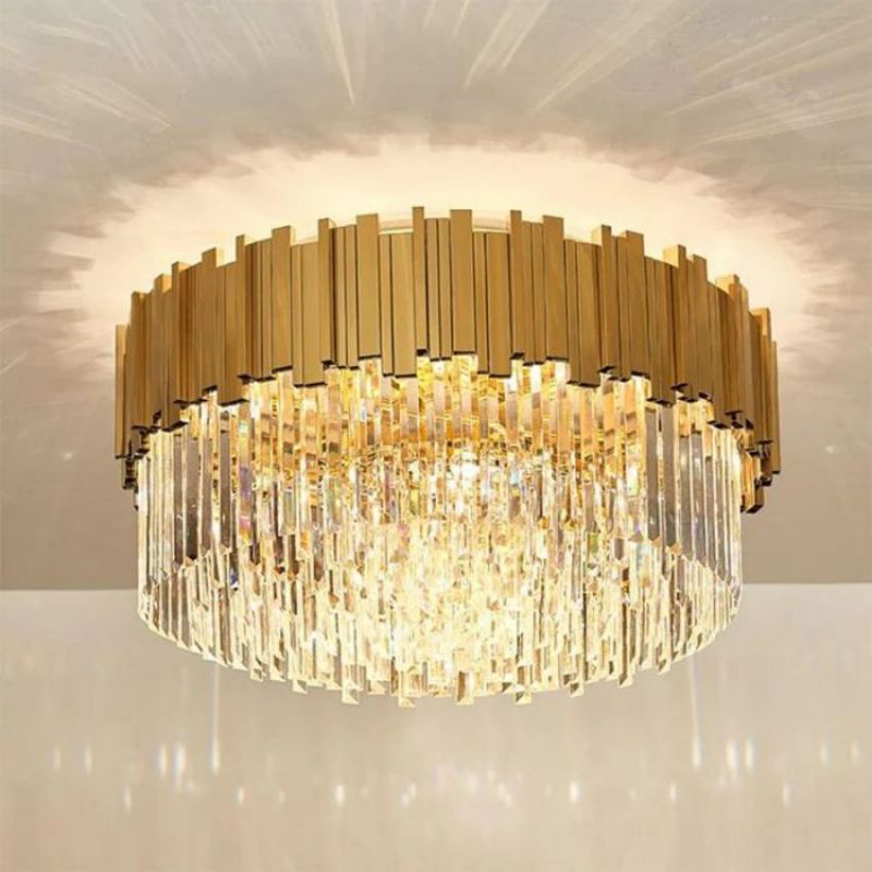 Bourbons Flush Mount Chandelier