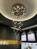 Glass Feathers Chandelier - Vakkerlight