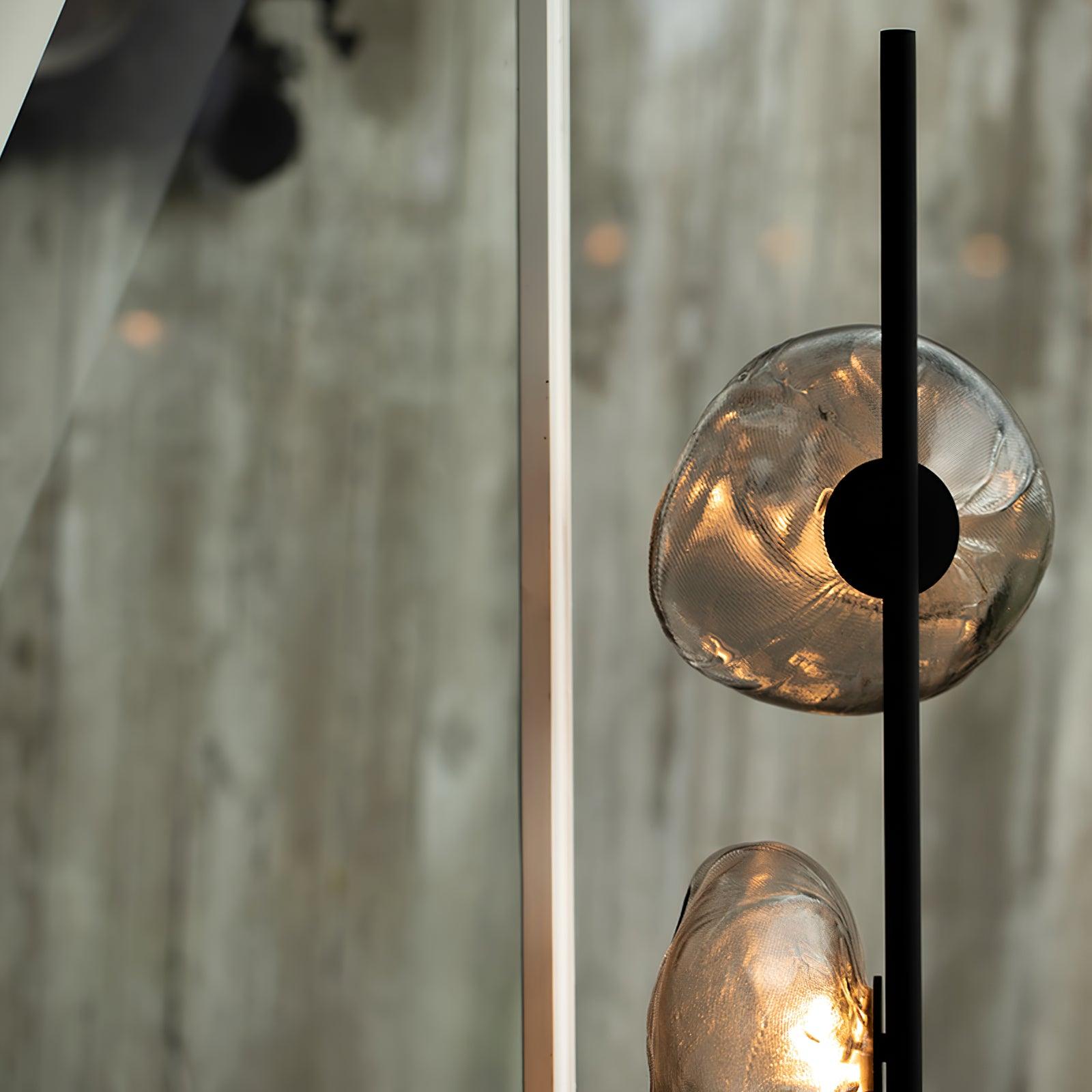 Glass_Petals_Floor_Lamp_with smoke gray color