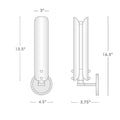 Grace Modern Wall Sconce - Ineffable Lighting