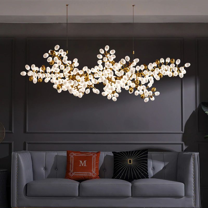 Escamoles Horizontal Grape Chandelier