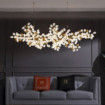 Escamoles Horizontal Grape Chandelier