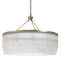 Hector 10-Light Chandelier: Grand Gold Finish, Crystal Accents for Elegant Homes