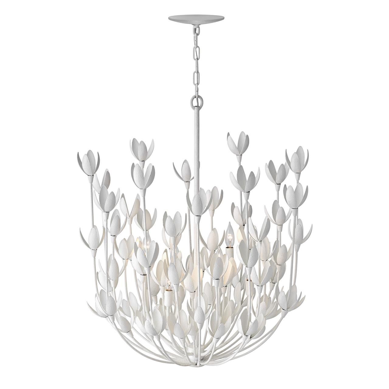 Hinkley Lighting Flora 26 Inch 6-Light Chandelier, Burnished Gold