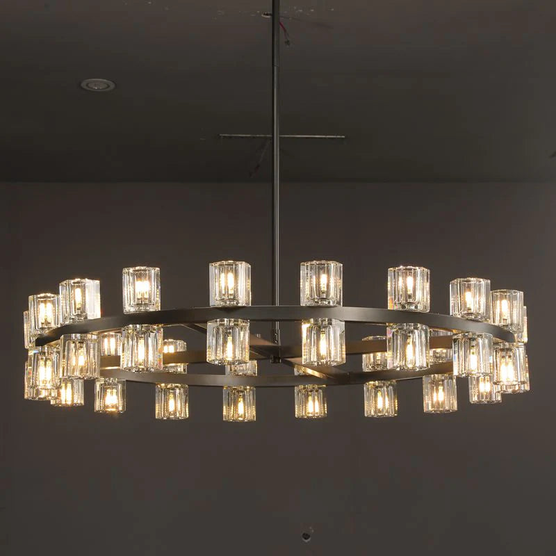 Reger Modern Crystal Chandelier Lighting Fixtures