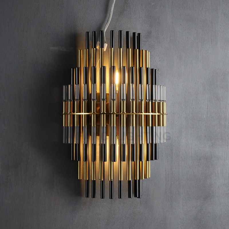 Emily Modern Living Room Metal Indoor Wall Sconce