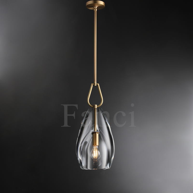 Tamsin Flute Pendant 6"/ 8"/ 9", Modern Kitchen Pendants Chandelier