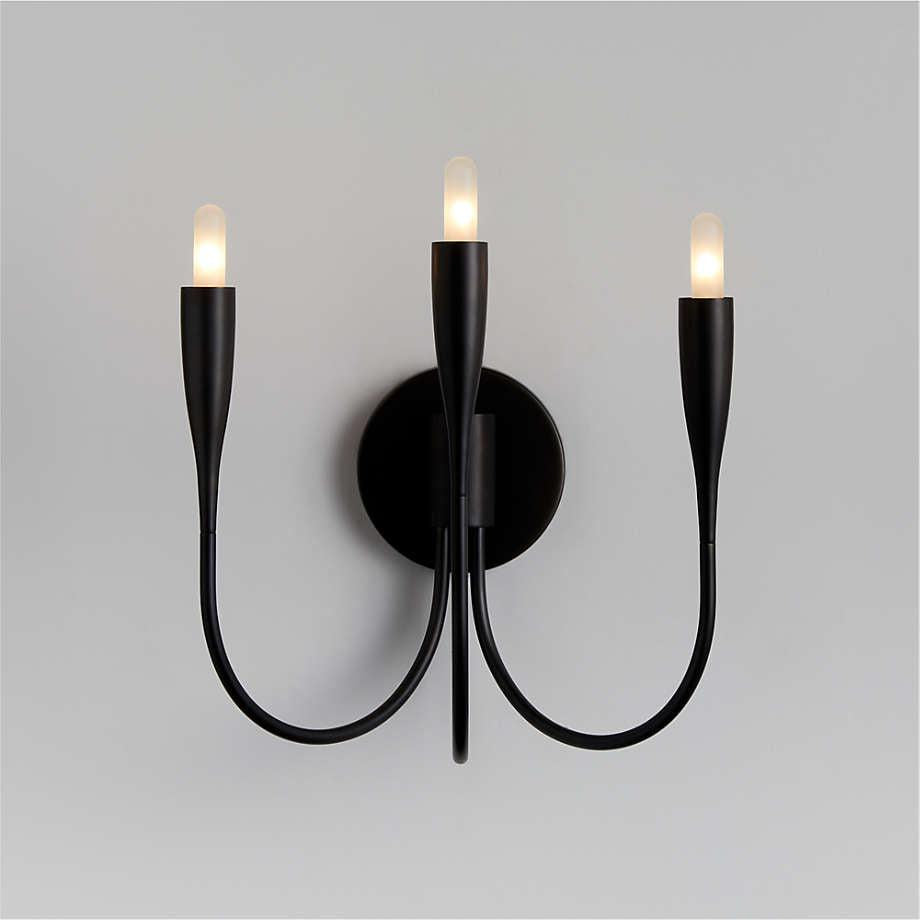 Liona Brass Candelabra Wall Sconce Light