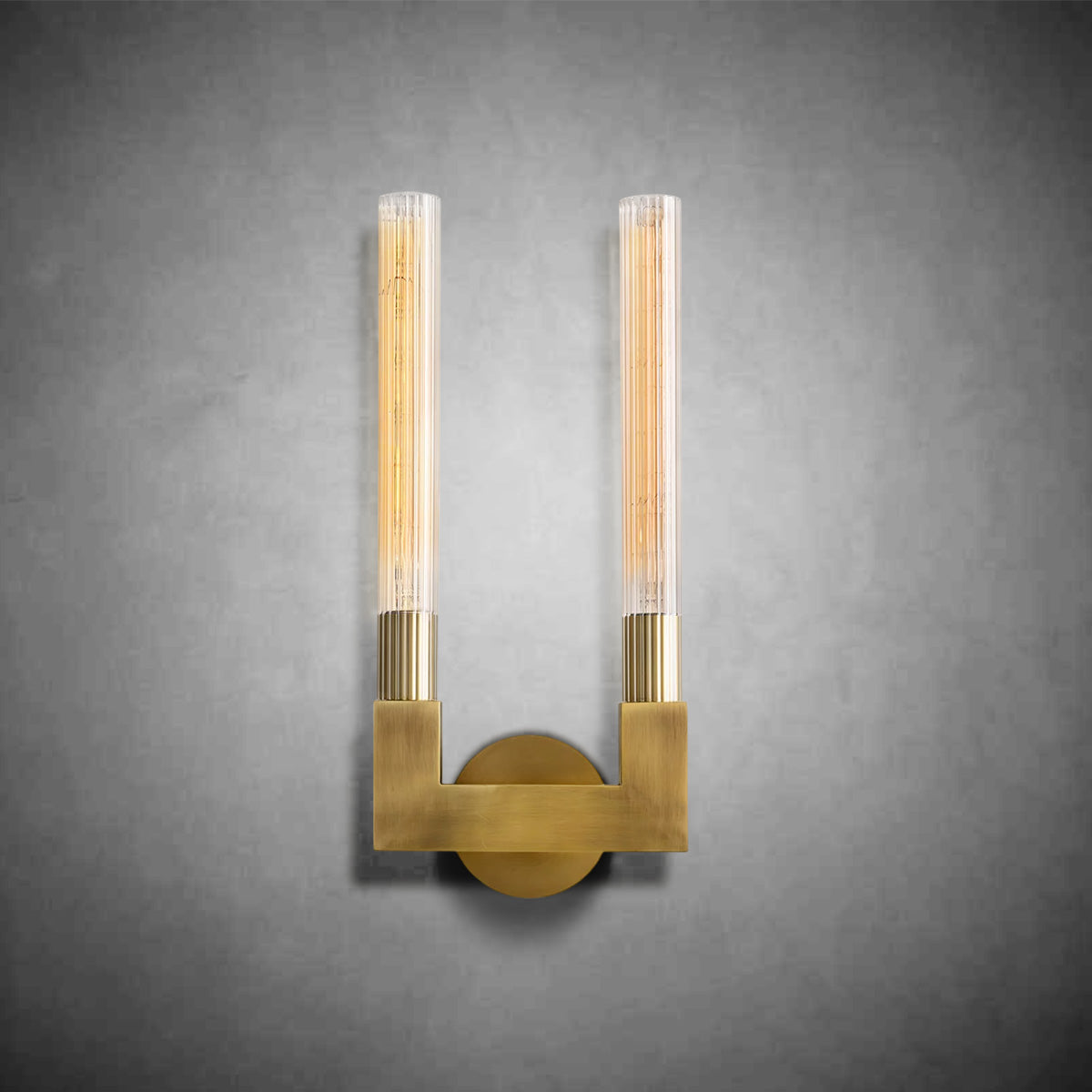 Cannelo Double Wall Sconce 18"H