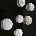 Alabaster Hemisphere Wall Sconce 5.9