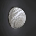 Alabaster Hemisphere Wall Sconce 5.9