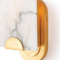 Alabaster Jonah Sconce