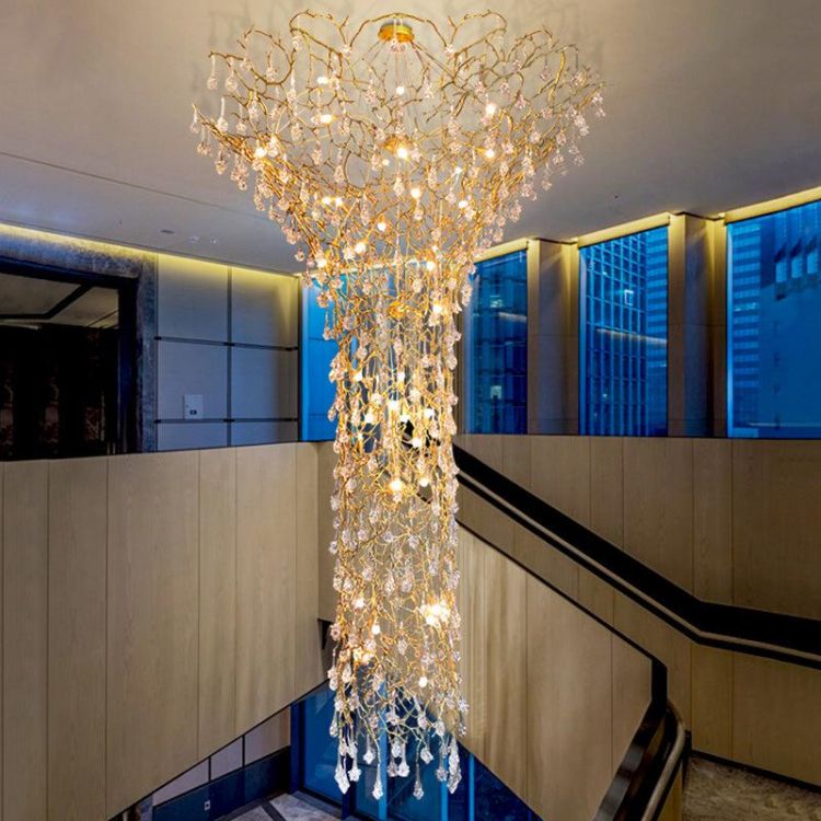 Lorna Large Branch Chandelier For High Ceiling