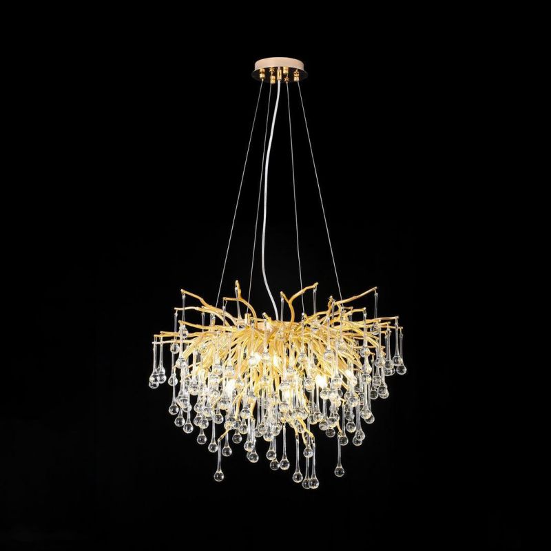 Lorna Modern Crystal Tree  Branch Chandelier 23.6" D