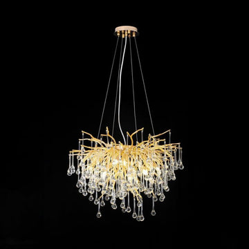 Lorna Modern Crystal Tree  Branch Chandelier 23.6" D