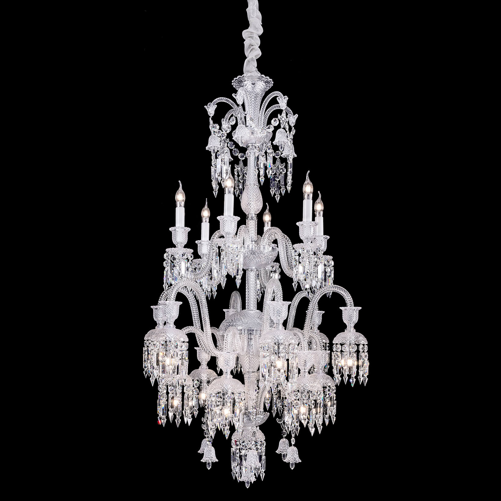 Luxury Solstice Baccarat Crystal Chandelier