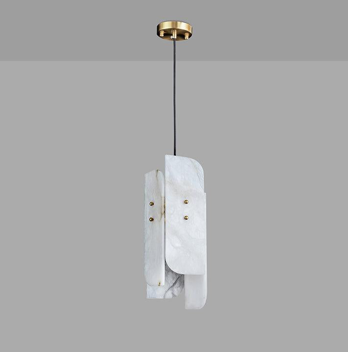 Megalith Mini Alabaster Pendant Light