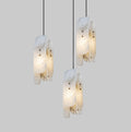 Megalith Mini Alabaster Pendant Light