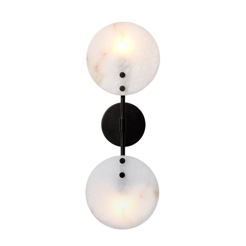 Alabaster Oracle Wall Sconce