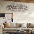 Fiore Crown Chandelier 39''48''60''-Fanci Lamps