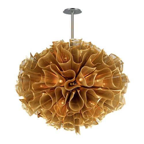 Peony  20 Lights Pendant Chandelier