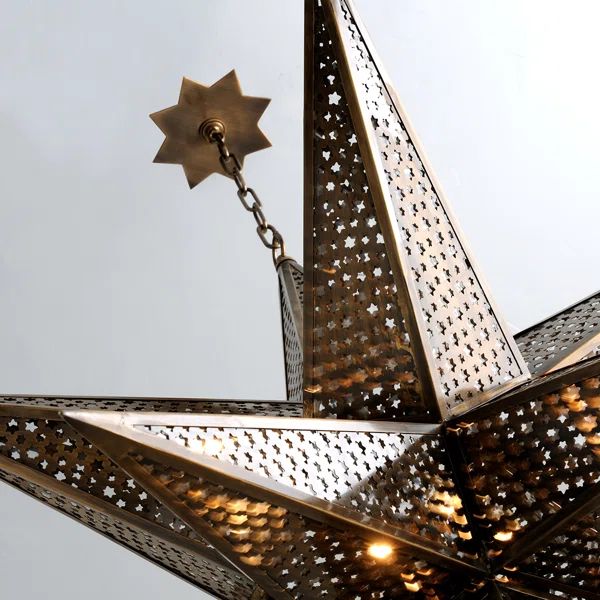 Star of Sky  5 Lights  Chandelier