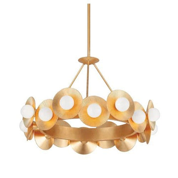 Sun Flower 16 Lights Pendant Chandelier