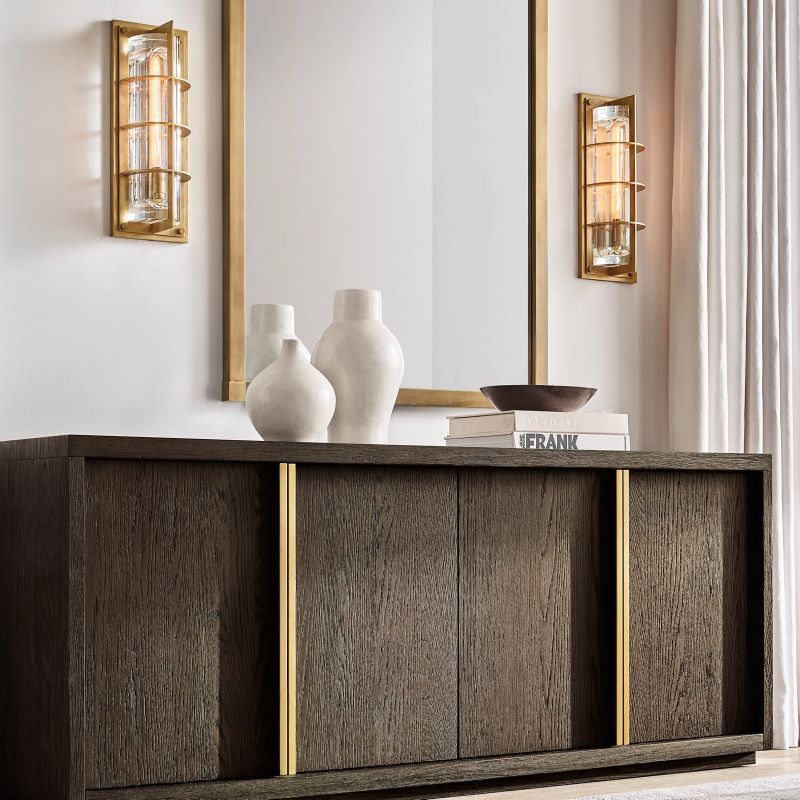 Vicomtic Outdoor Modern Metal Wall Sconce