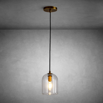 Crystal Modern Bell-Shaped Pendant Light