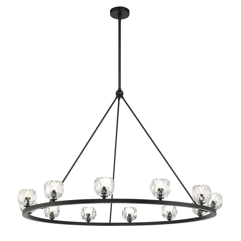 Agron 12 Light Crystal Chandelier