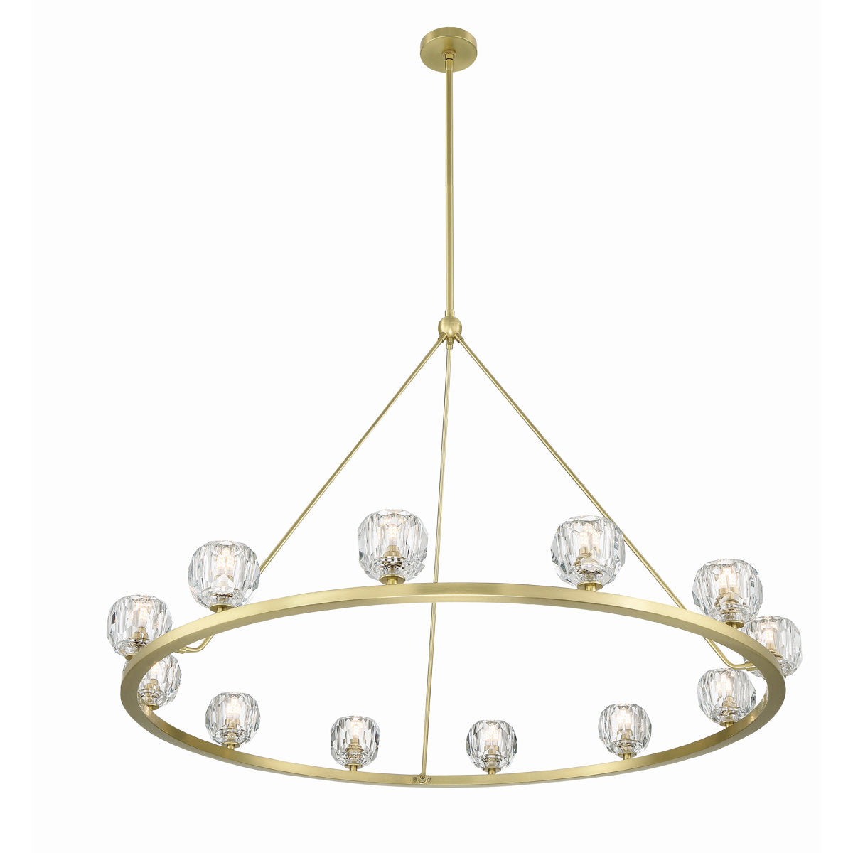 Agron 12 Light Crystal Chandelier