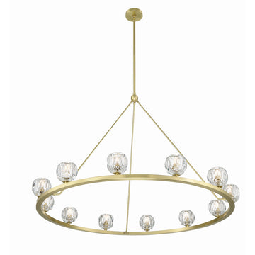 Agron 12 Light Crystal Chandelier