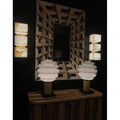 Alabaster Cubes Wall Sconce  Kevin Studio
