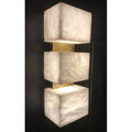 Alabaster Cubes Wall Sconce  Kevin Studio